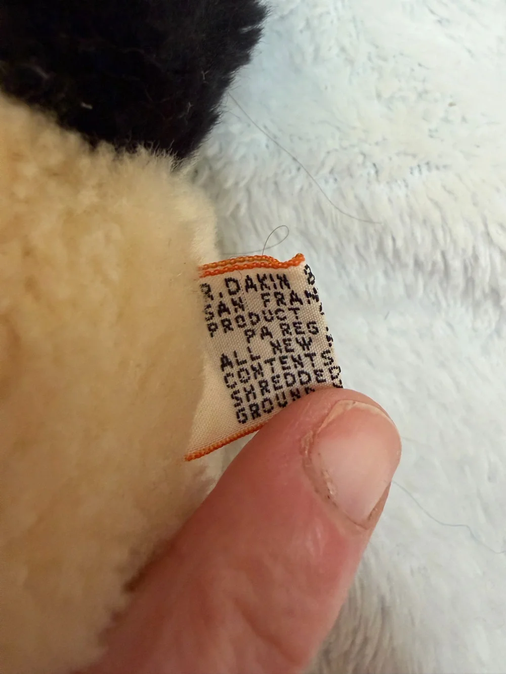 Vintage 1977 R. Dakin Siamese Cat Plush Blue Eyes Cream Black Korea